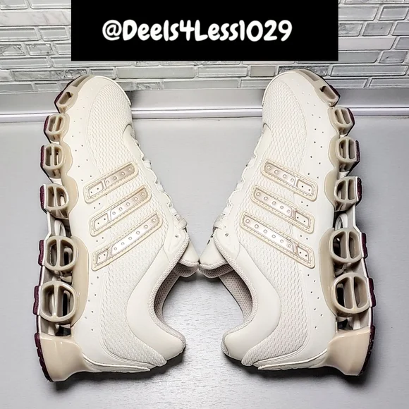 Adidas Megaride A3 Running Womens Alumina Maroon Cyber Metallic - Picture 5 of 6